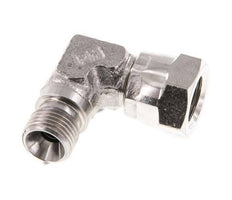 G 1/8'' M/F Stainless steel 90 deg Elbow Fitting 475 Bar - Hydraulic