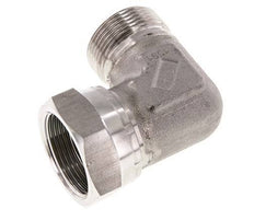 G 1 1/4'' M/F Stainless steel 90 deg Elbow Fitting 150 Bar - Hydraulic