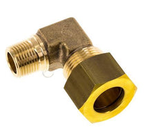 R 3/8'' Male x 16mm Brass 90 deg Compression Fitting 76 Bar DIN EN 1254-2