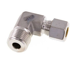 R 1/2'' Male x 10L Stainless steel 90 deg Elbow Compression Fitting 315 Bar DIN 2353