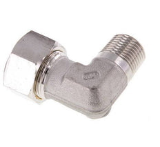 R 1/2'' mâle x 18L Raccord à compression coudé à 90 degrés en acier inoxydable 315 Bar DIN 2353