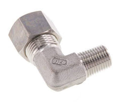 R 1/4'' mâle x 12L Raccord à compression coudé à 90 degrés en acier inoxydable 315 Bar DIN 2353