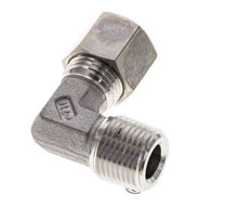 3/8'' NPT Male x 10L Stainless steel 90 deg Elbow Compression Fitting 315 Bar DIN 2353