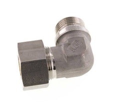 G 1'' Mâle x 25S Raccord à compression coudé à 90 degrés en acier inoxydable 400 Bar DIN 2353