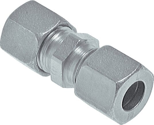 8LL Zinc plated Steel Straight Cutting Ring 100 Bar DIN 2353 [2 Pieces]