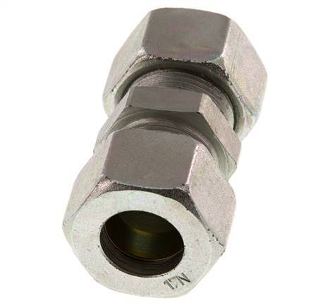 Anneau de coupe droit en acier zingué 17F DIN 2353