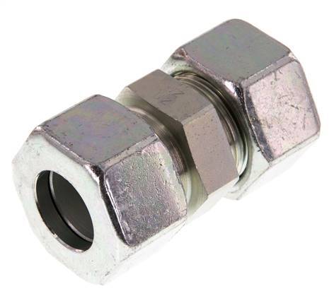 25S Anneau de coupe droit en acier zingué 400 Barre DIN 2353