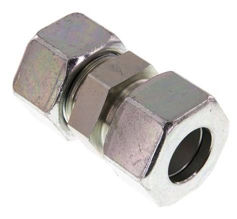 25S Anneau de coupe droit en acier zingué 400 Barre DIN 2353