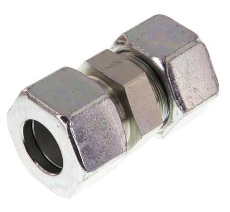 25S Anneau de coupe droit en acier zingué 400 Barre DIN 2353