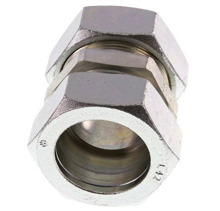 Anneau de coupe droit en acier zingué 42L 160 Barre DIN 2353