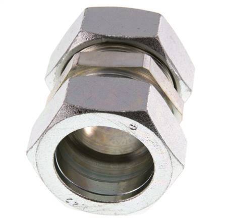 Anneau de coupe droit en acier zingué 42L 160 Barre DIN 2353