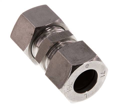 Bague coupante droite en acier inoxydable 15L 315 Barre DIN 2353