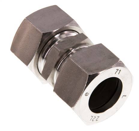 Anneau de coupe droit en acier inoxydable 22L 160 Bar DIN 2353