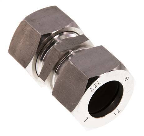 Anneau de coupe droit en acier inoxydable 22L 160 Bar DIN 2353