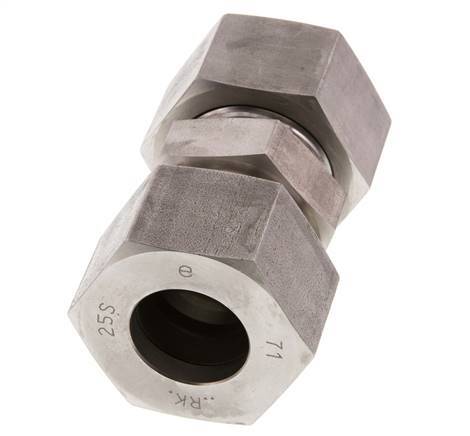 25S Anneau de coupe droit en acier inoxydable 400 Bar DIN 2353