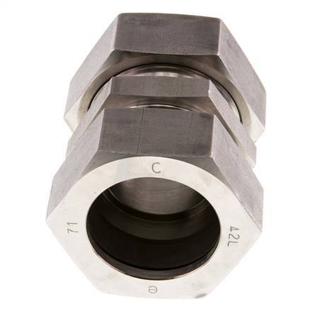 Anneau de coupe droit en acier inoxydable 42L 160 Bar DIN 2353