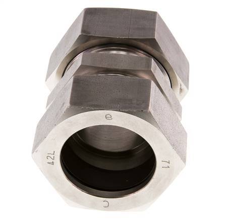 Anneau de coupe droit en acier inoxydable 42L 160 Bar DIN 2353