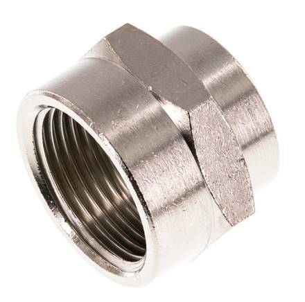 G 3/4'' x G 1/2'' Douille en laiton nickelé 16 Bar