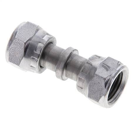 UNF 9/16''-18 Acier zingué Socket ORFS avec écrou-raccord 630 Bar - Hydraulique