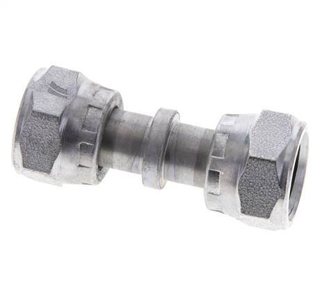 UNF 9/16''-18 Acier zingué Socket ORFS avec écrou-raccord 630 Bar - Hydraulique