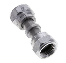 UNF 9/16''-18 Acier zingué Socket ORFS avec écrou-raccord 630 Bar - Hydraulique