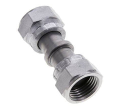 UN 11/16''-16 Socket ORFS en acier zingué avec écrou-raccord 630 Bar - Hydraulique