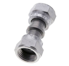 UN 11/16''-16 Socket ORFS en acier zingué avec écrou-raccord 630 Bar - Hydraulique