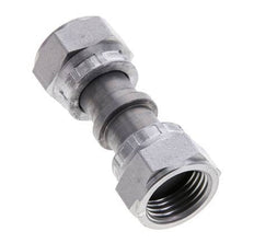 UN 11/16''-16 Socket ORFS en acier zingué avec écrou-raccord 630 Bar - Hydraulique