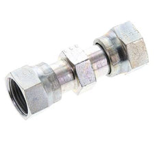 UN 13/16''-16 Acier zingué Socket ORFS avec écrou union 630 Bar - Hydraulique