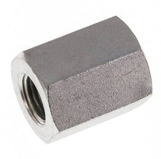 G 1/4'' x G 3/8'' Zinc plated Steel Socket 250 Bar - Hydraulic