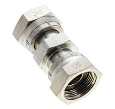 UN 1-7/16''-12 Zinc plated Steel Socket ORFS with Union nut 400 Bar - Hydraulic
