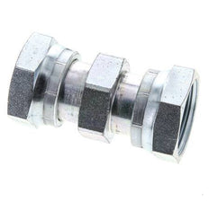 UN 1-11/16''-12 Acier zingué Socket ORFS avec écrou union 250 Bar - Hydraulique