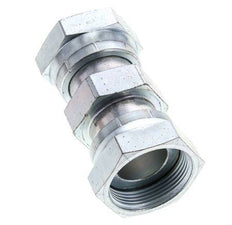 UN 1-11/16''-12 Acier zingué Socket ORFS avec écrou union 250 Bar - Hydraulique