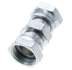 UN 1-11/16''-12 Acier zingué Socket ORFS avec écrou union 250 Bar - Hydraulique