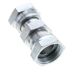 UN 1-11/16''-12 Acier zingué Socket ORFS avec écrou union 250 Bar - Hydraulique