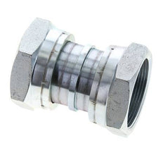 UN 2''-12 Acier zingué Socket ORFS avec écrou union 250 Bar - Hydraulique