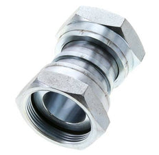 UN 2''-12 Acier zingué Socket ORFS avec écrou union 250 Bar - Hydraulique