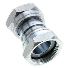 UN 2''-12 Acier zingué Socket ORFS avec écrou union 250 Bar - Hydraulique