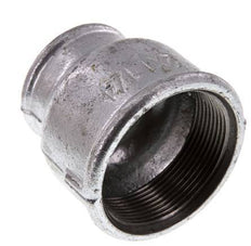 Rp 2'' x Rp 1 1/4'' Fonte zinguée Manchon rond 25 Bar