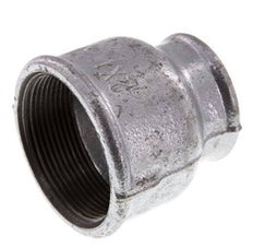 Rp 2'' x Rp 1 1/4'' Fonte zinguée Manchon rond 25 Bar