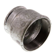 Rp 2 1/2'' x Rp 2'' Fonte zinguée Manchon rond 25 Bar