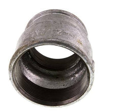 Rp 2 1/2'' x Rp 2'' Fonte zinguée Manchon rond 25 Bar
