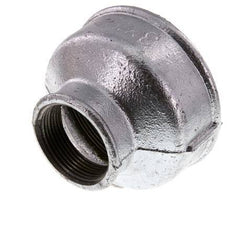 Rp 3'' x Rp 1 1/2'' Fonte zinguée Manchon rond 25 Bar