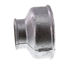 Rp 3'' x Rp 1 1/2'' Fonte zinguée Manchon rond 25 Bar