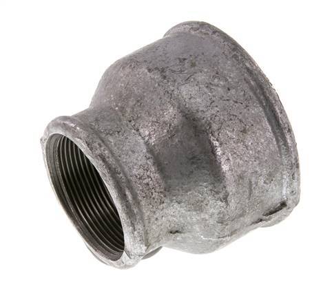 Rp 3'' x Rp 2'' Fonte zinguée Socle rond 25 Bar