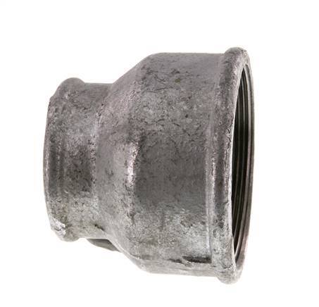 Rp 3'' x Rp 2'' Fonte zinguée Socle rond 25 Bar