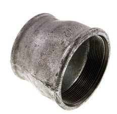 Rp 3'' x Rp 2 1/2'' Fonte zinguée Manchon rond 25 Bar