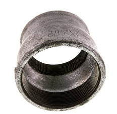 Rp 3'' x Rp 2 1/2'' Fonte zinguée Manchon rond 25 Bar