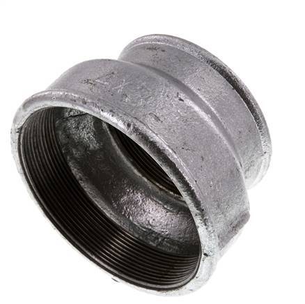 Rp 4'' x Rp 3'' Fonte zinguée Socle rond 25 Bar