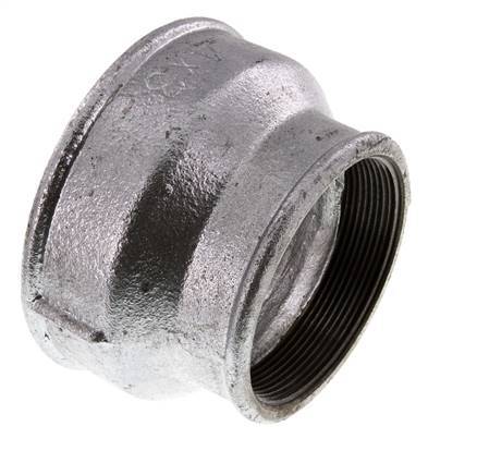Rp 4'' x Rp 3'' Fonte zinguée Socle rond 25 Bar
